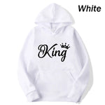 King and Queen Pullover Hoodies