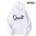 King and Queen Pullover Hoodies