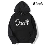 King and Queen Pullover Hoodies