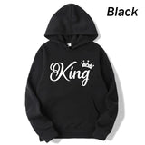 King and Queen Pullover Hoodies