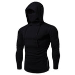 Long Sleeves Gym hoodies with Mask