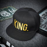 King and Queen Adjustable Snapback