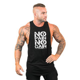 No Pain No Gain Men's Sleeveless Hoodie