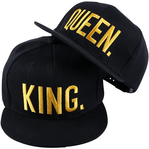 King and Queen Adjustable Snapback