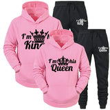 Lover Couple Hoodies Tracksuit