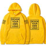 Personalized Logo Pullover Hoodie