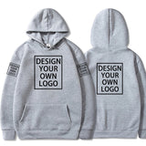 Personalized Logo Pullover Hoodie