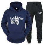 Lover Couple Hoodies Tracksuit