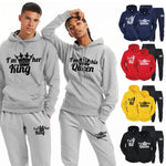 Lover Couple Hoodies Tracksuit