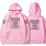 Personalized Logo Pullover Hoodie