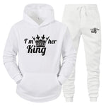 Lover Couple Hoodies Tracksuit