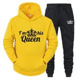 Lover Couple Hoodies Tracksuit