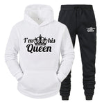 Lover Couple Hoodies Tracksuit