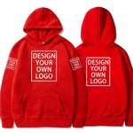 Personalized Logo Pullover Hoodie