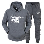 Lover Couple Hoodies Tracksuit