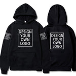 Personalized Logo Pullover Hoodie