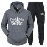 Lover Couple Hoodies Tracksuit