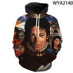 3D Pullover Michael Jackson Hoodies