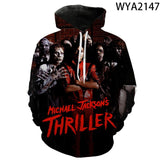 3D Pullover Michael Jackson Hoodies