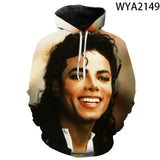 3D Pullover Michael Jackson Hoodies